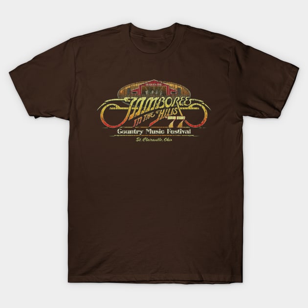 Jamboree in the Hills 1977 T-Shirt by JCD666